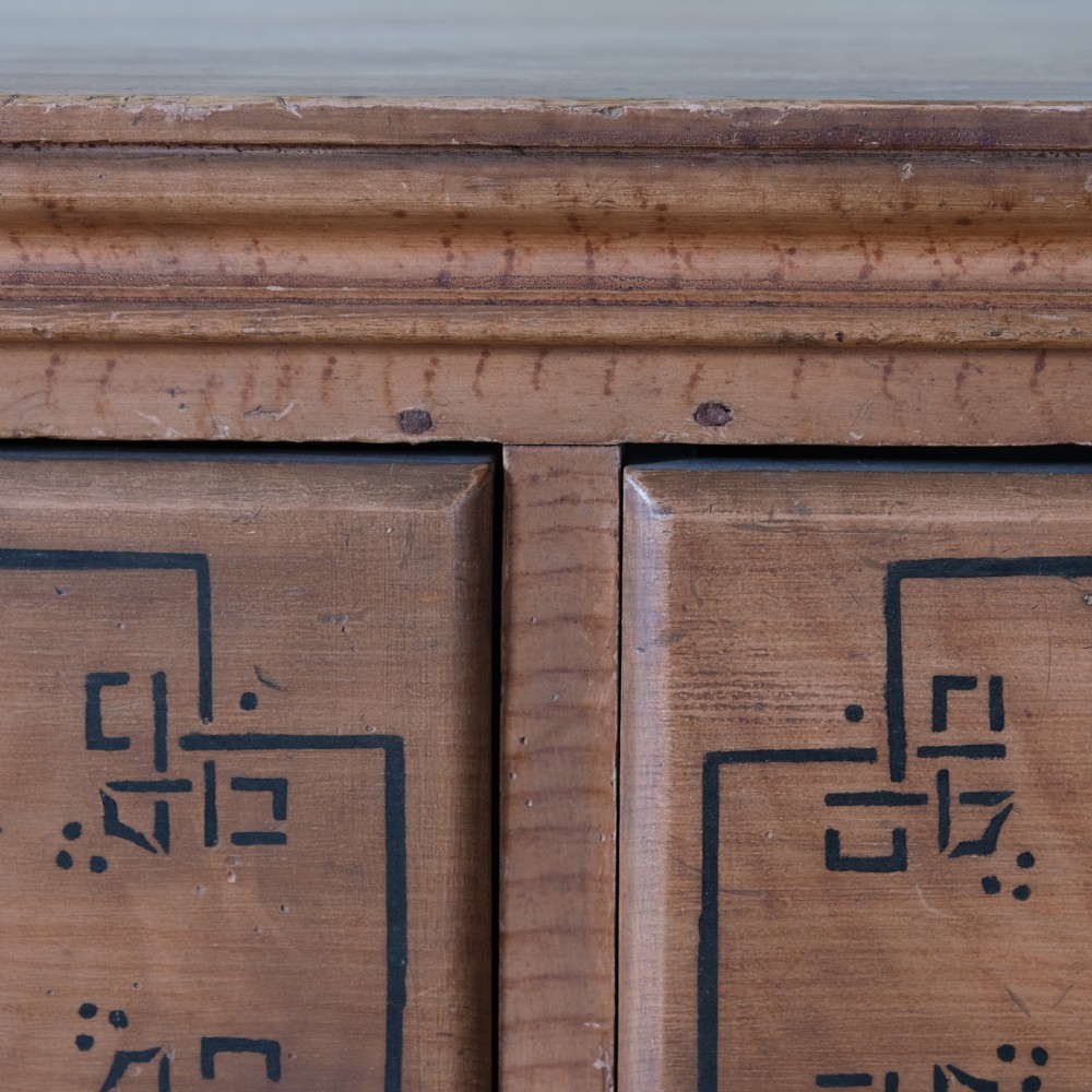 Aesthetic movement painted pine drawers View XIII