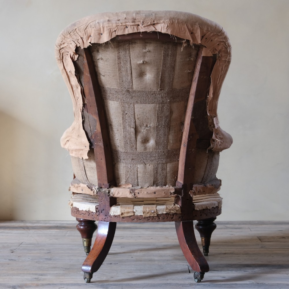 Mid 19th century spoon back armchair View VI