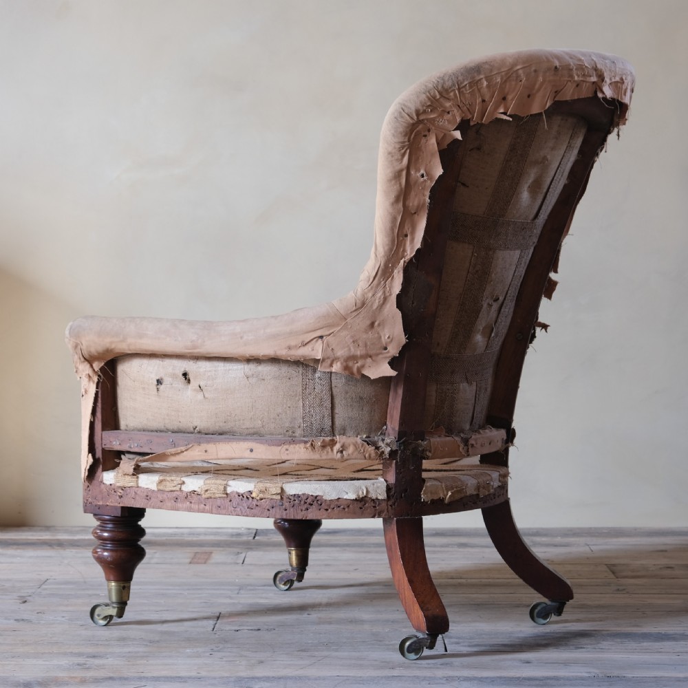 Mid 19th century spoon back armchair View VII