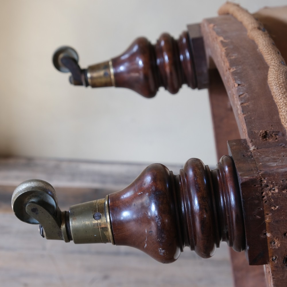 Mid 19th century spoon back armchair View IX