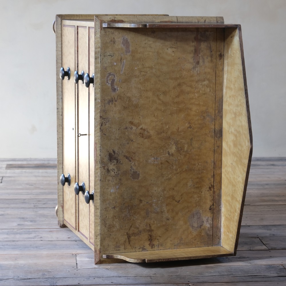 Regency grained pine washstand chest of drawers. View XI