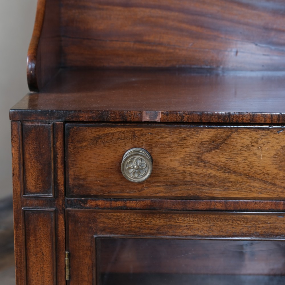 Regency mahogany glazed cabinet  View VIII