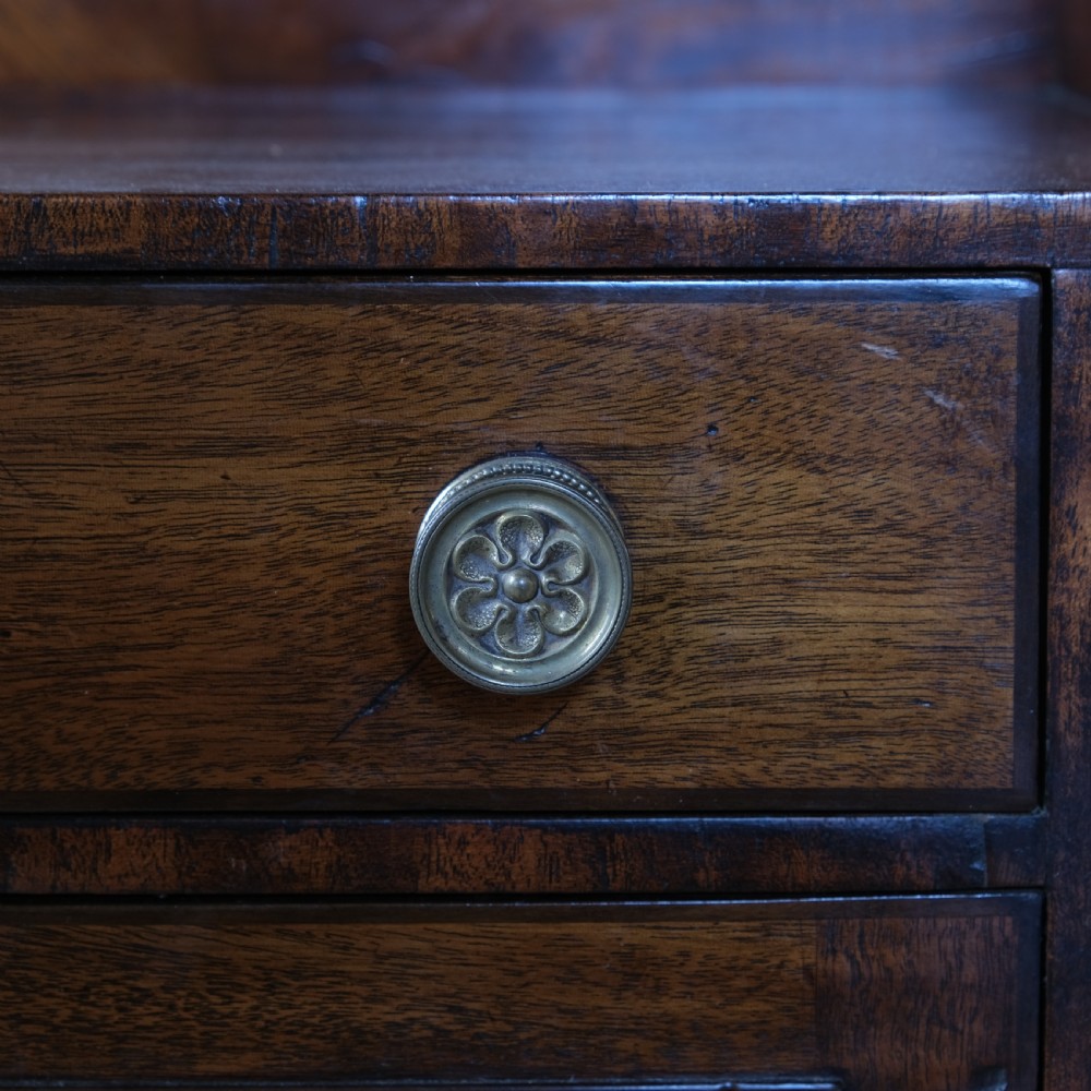 Regency mahogany glazed cabinet  View XII