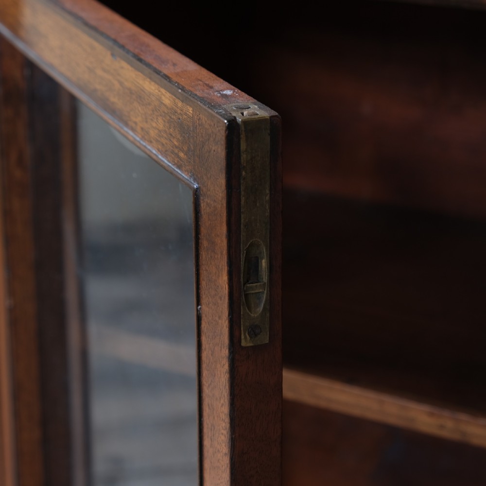 Regency mahogany glazed cabinet  View XIII