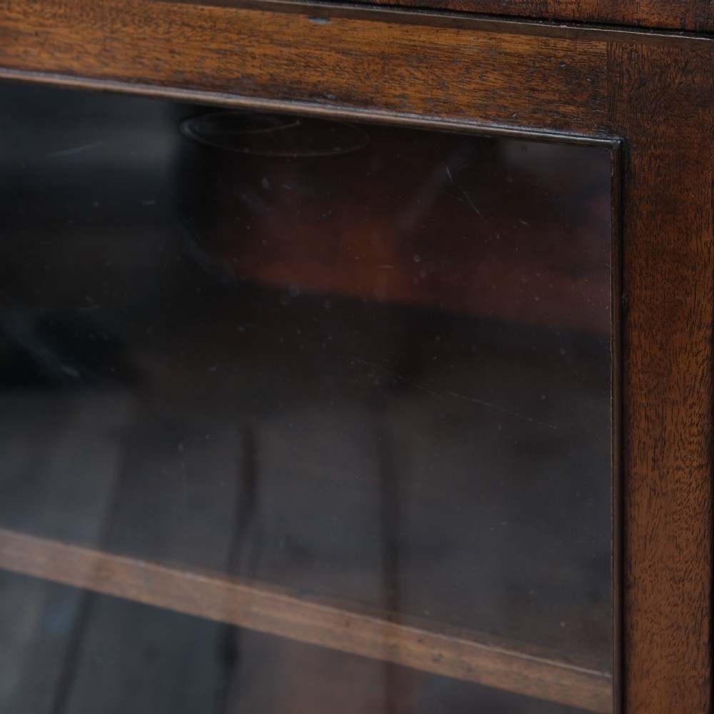 Regency mahogany glazed cabinet  View XV