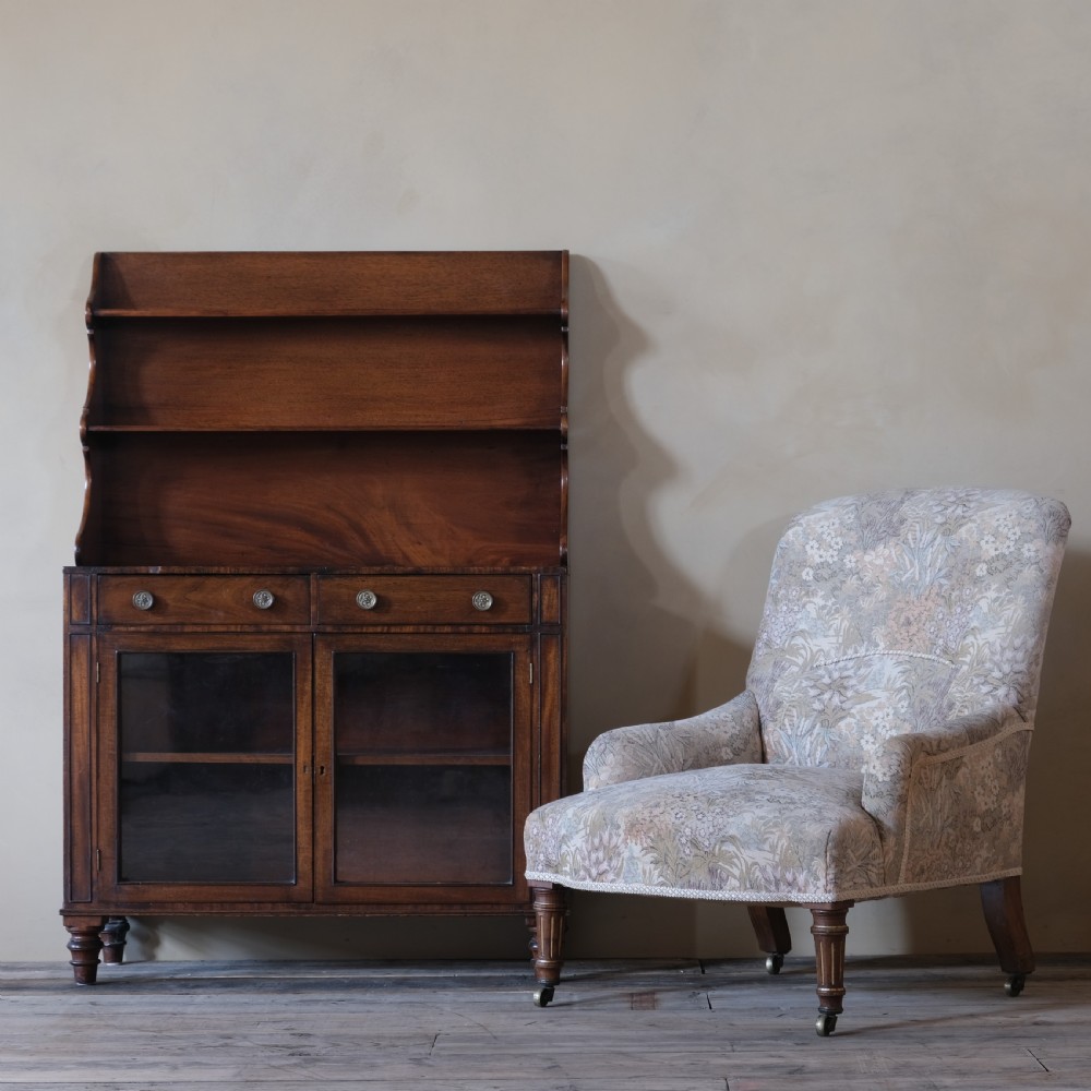 Regency mahogany glazed cabinet  View XVI
