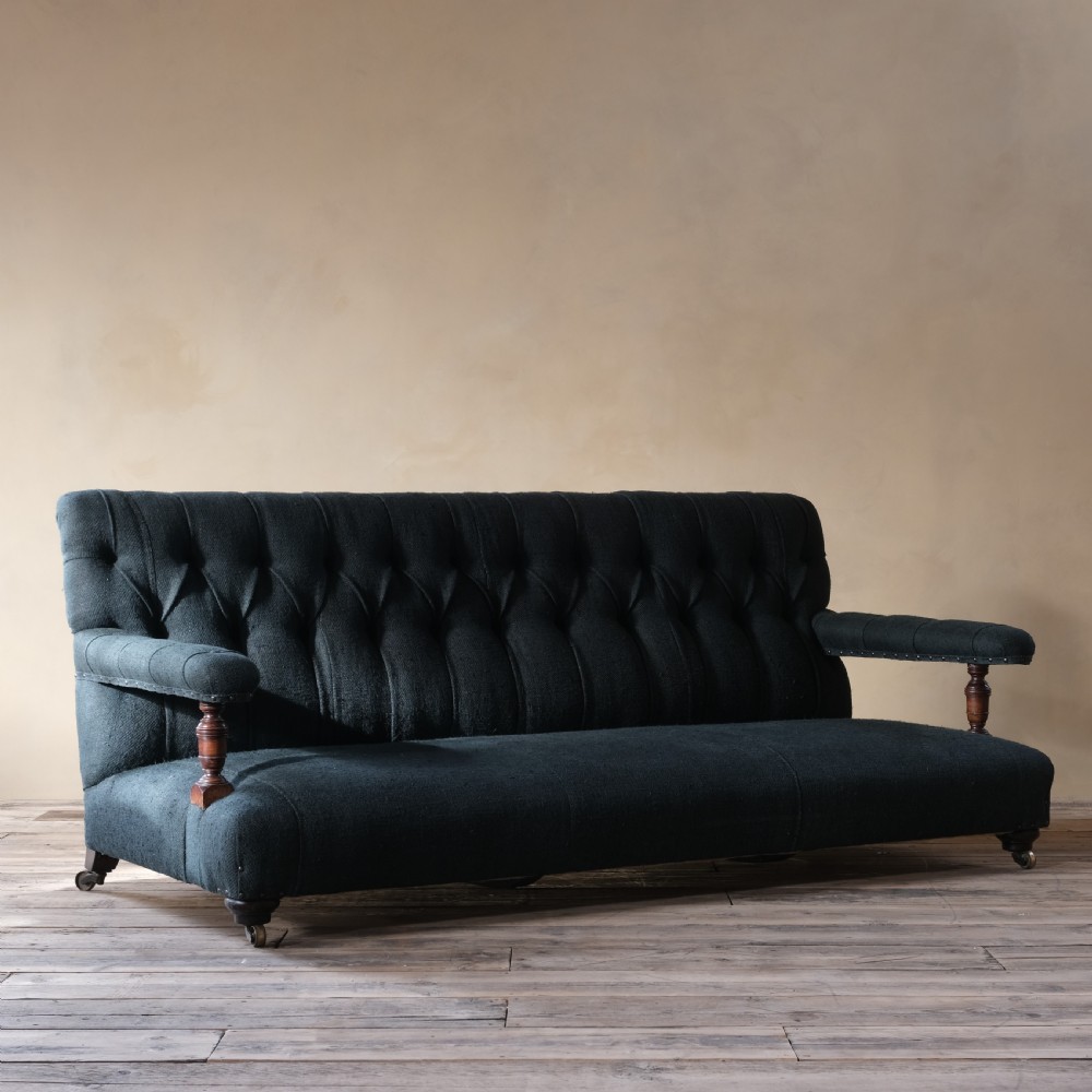 Howard and sons 3 seater open arm sofa View V