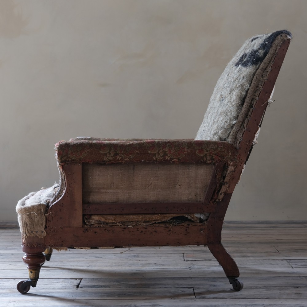 19th century Howard style armchair View VI