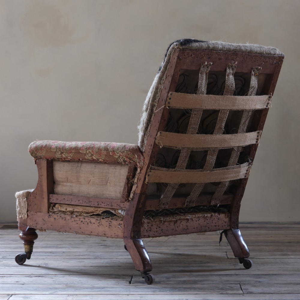 19th century Howard style armchair View VII