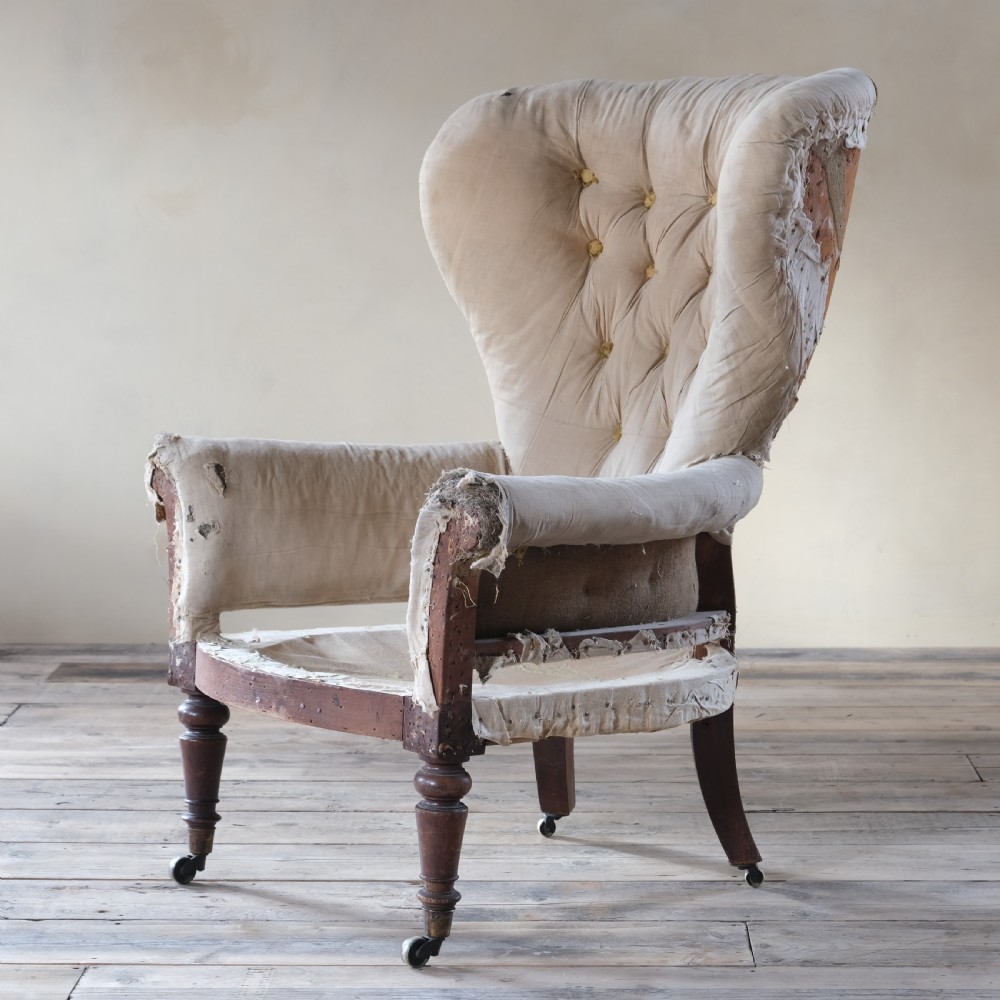 Georgian barrel back armchair View IV