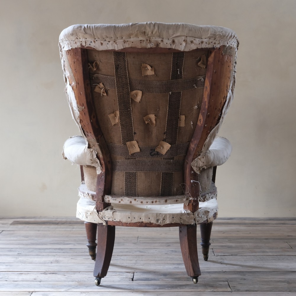 Georgian barrel back armchair View VII