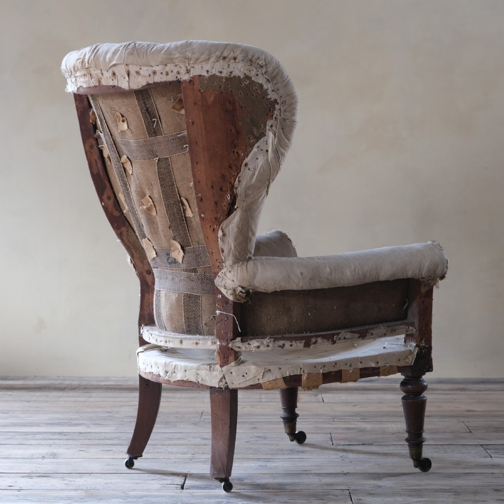 Georgian barrel back armchair View VIII