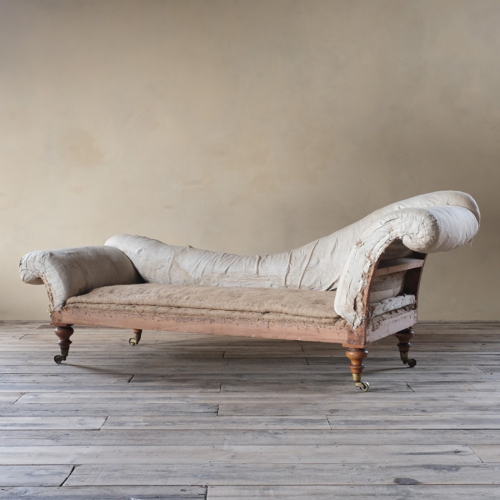 mid 19th century chaise lounge c1860 View IV