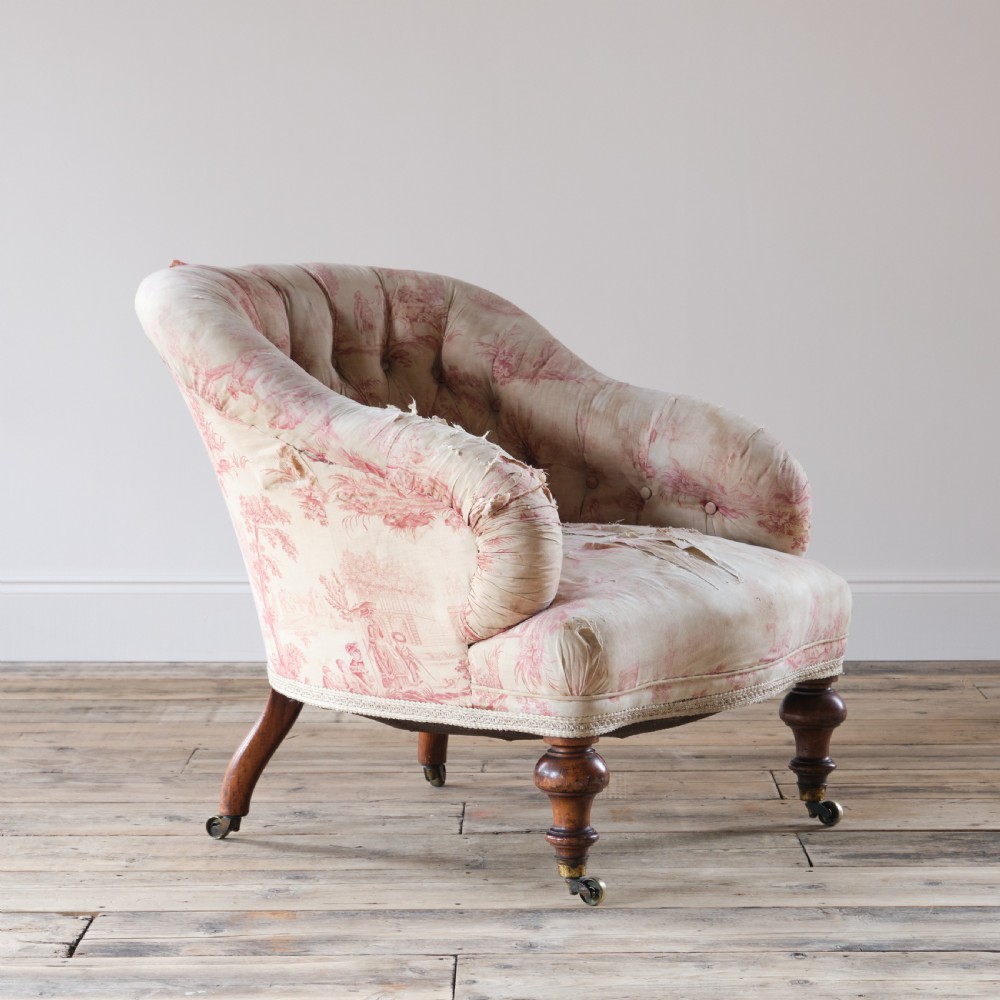 19th century tub armchair View III