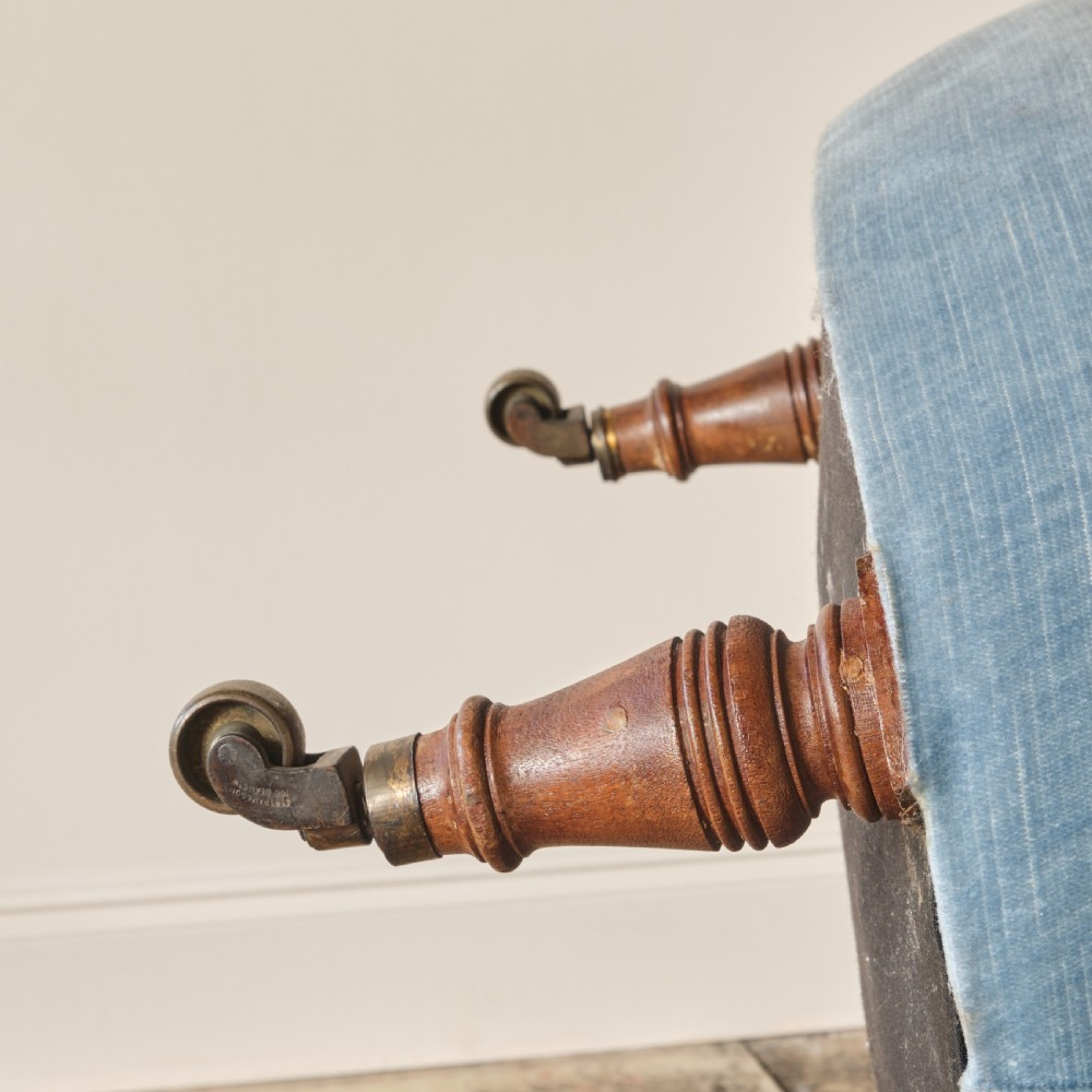 19th century country house Howard style armchair. View VII