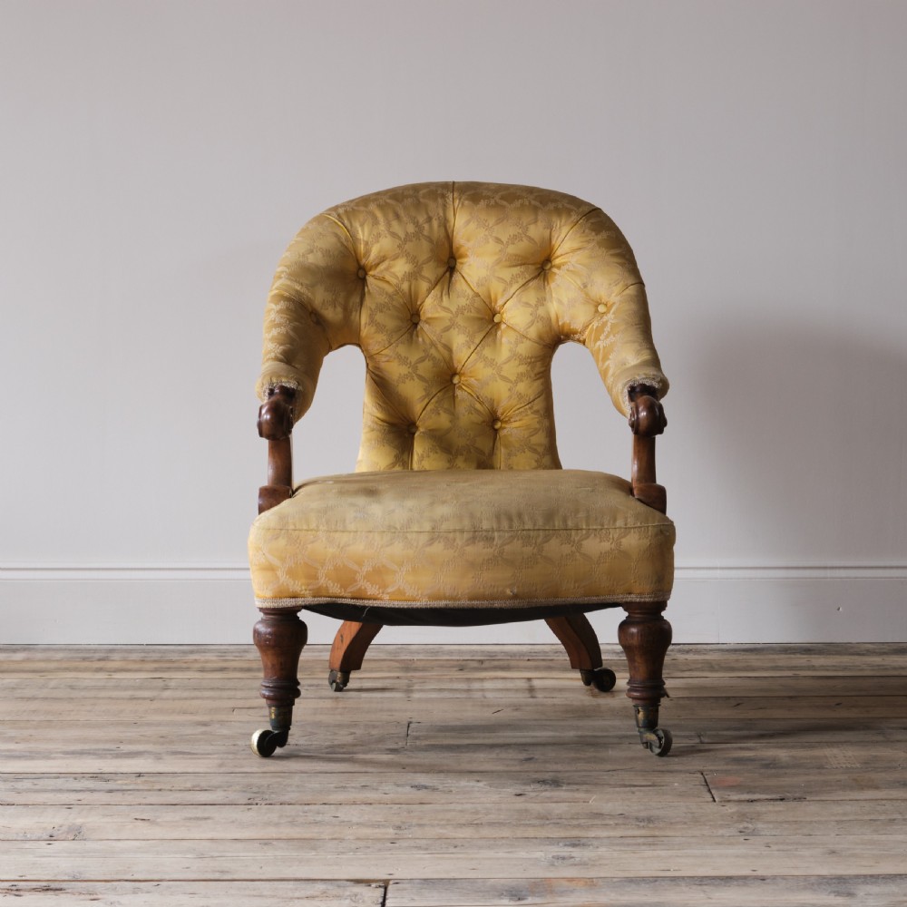 C Hindley and Sons Armchair c1850 View II