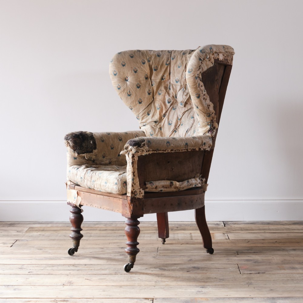 An early 19th century barrel back armchair View III