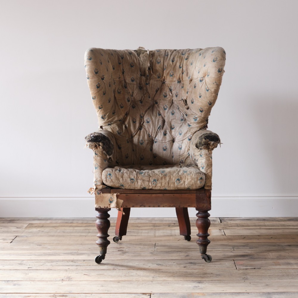 An early 19th century barrel back armchair View IV