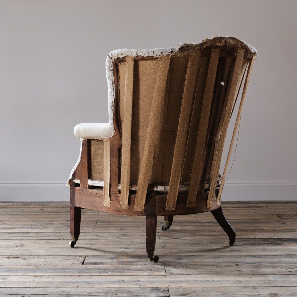 Large 19Th Century Barrel Back Armchair View IV