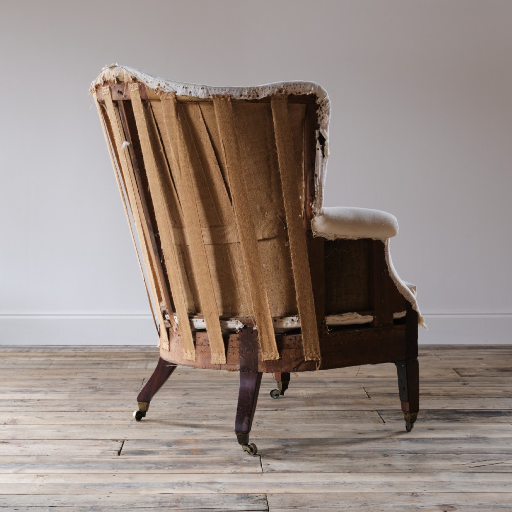 Large 19Th Century Barrel Back Armchair View VI