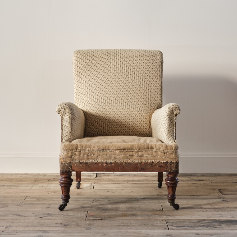 19th century Howard style armchair