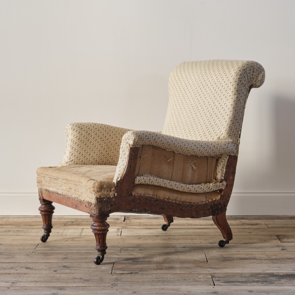 19th century Howard style armchair View II
