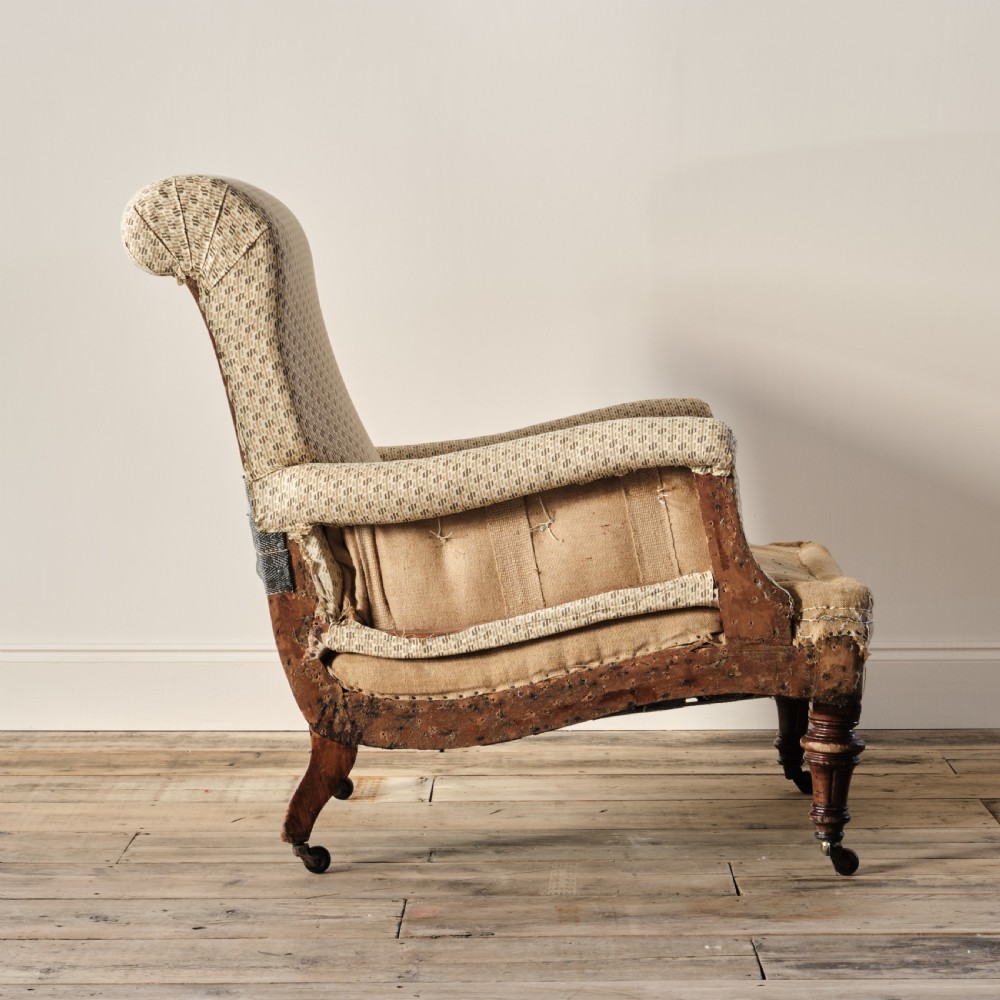 19th century Howard style armchair View IV
