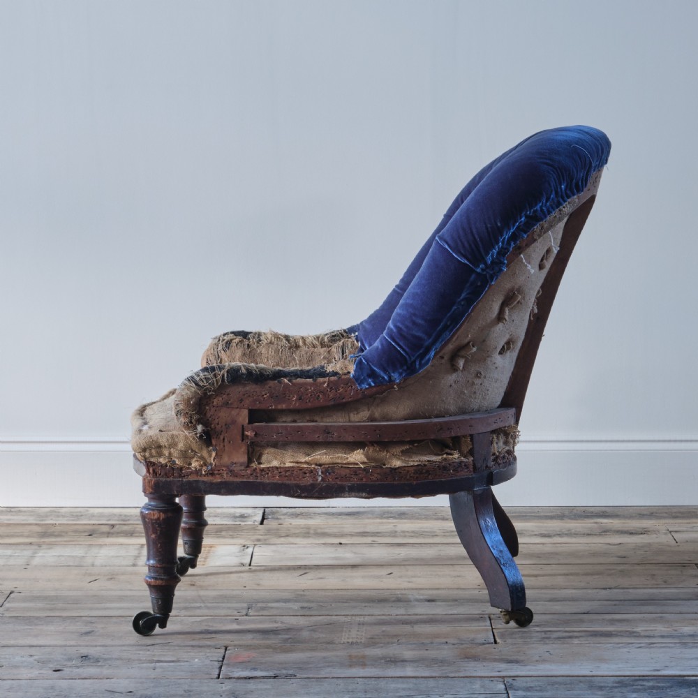 19Th Century Holland And Sons Slipper Chair  View III