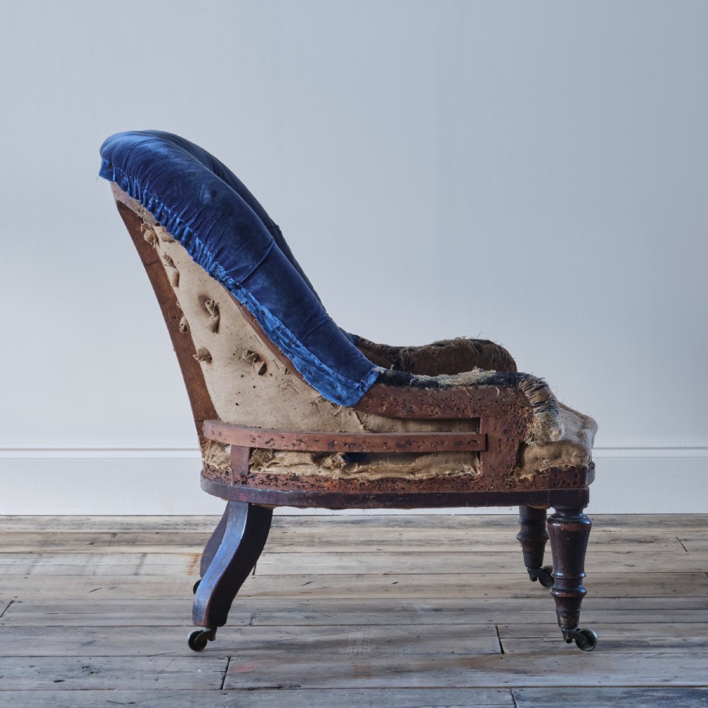 19Th Century Holland And Sons Slipper Chair  View VI