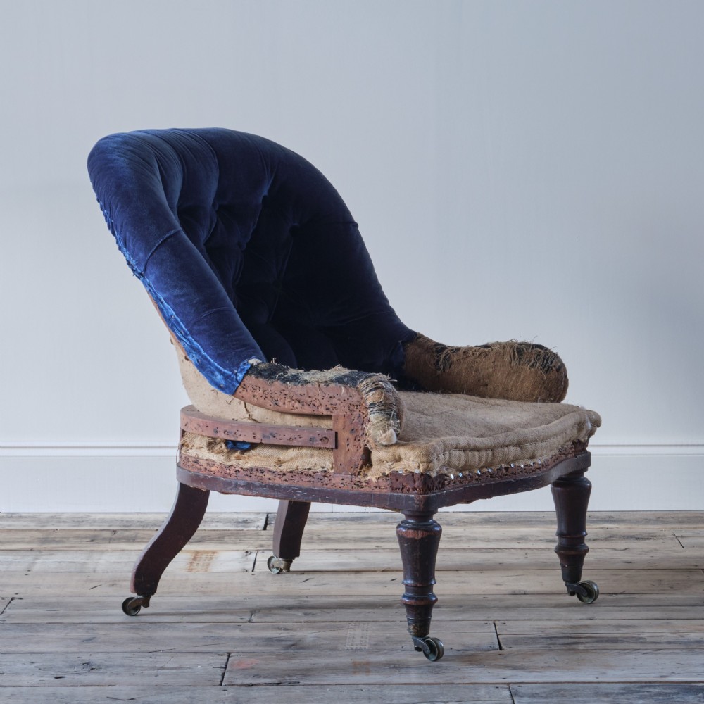 19Th Century Holland And Sons Slipper Chair  View VII
