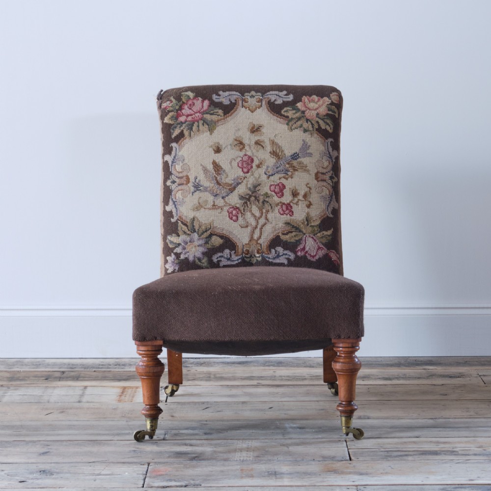 19th century slipper chair View II