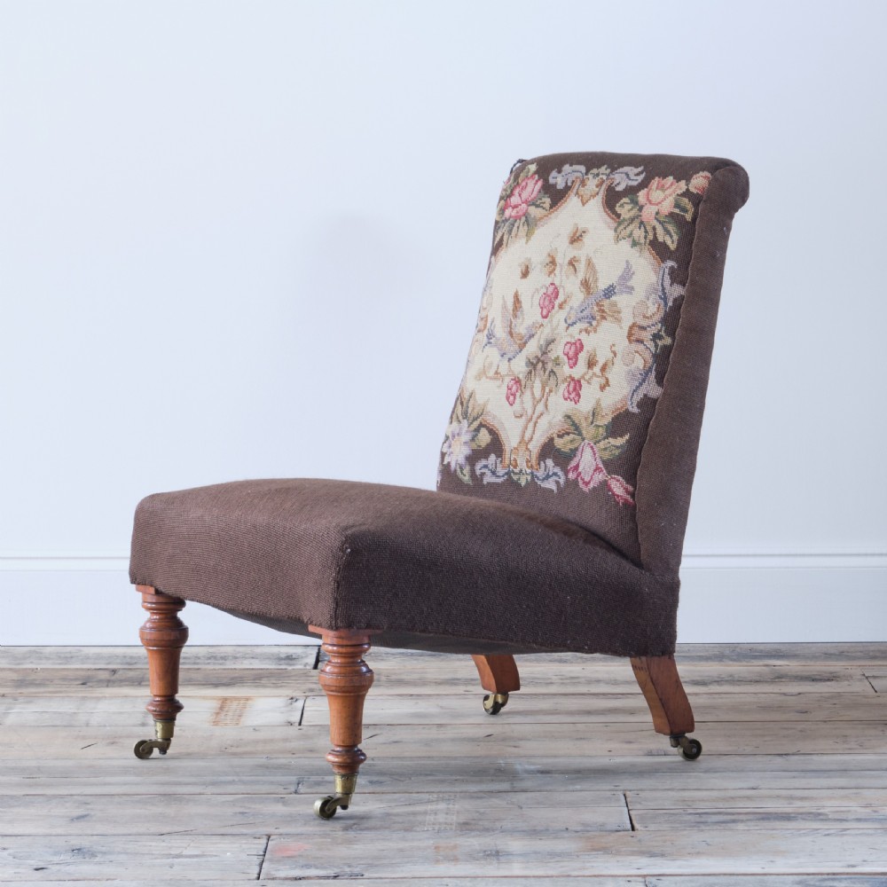 19th century slipper chair View IV