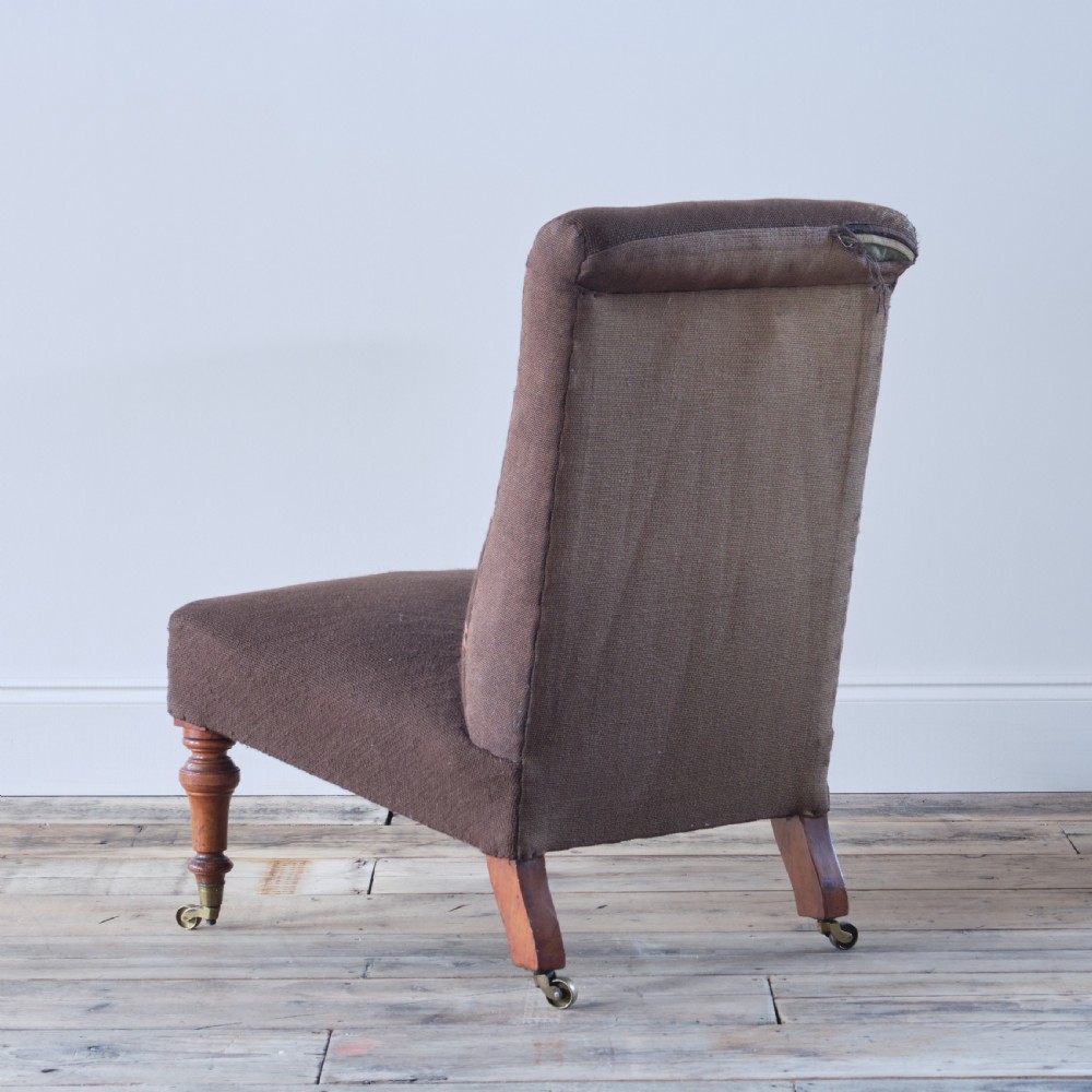 19th century slipper chair View V