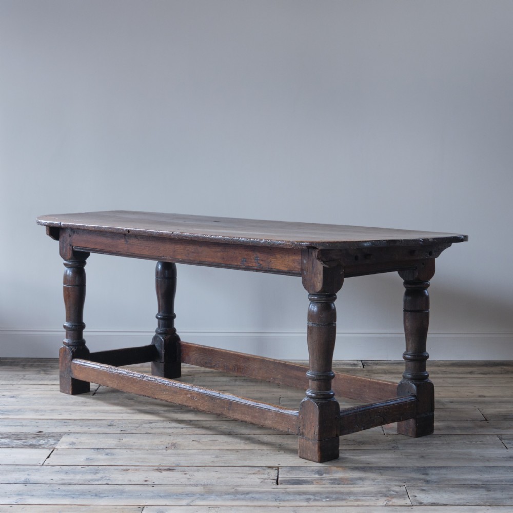 18th century oak refectory table