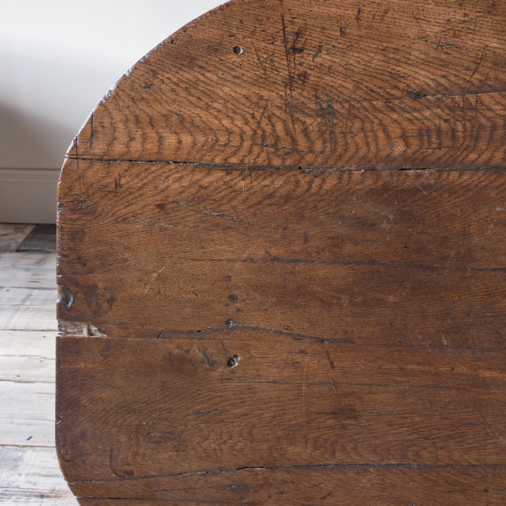 18th century oak refectory table View XI