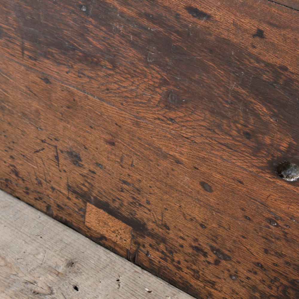 18th century oak refectory table View XII