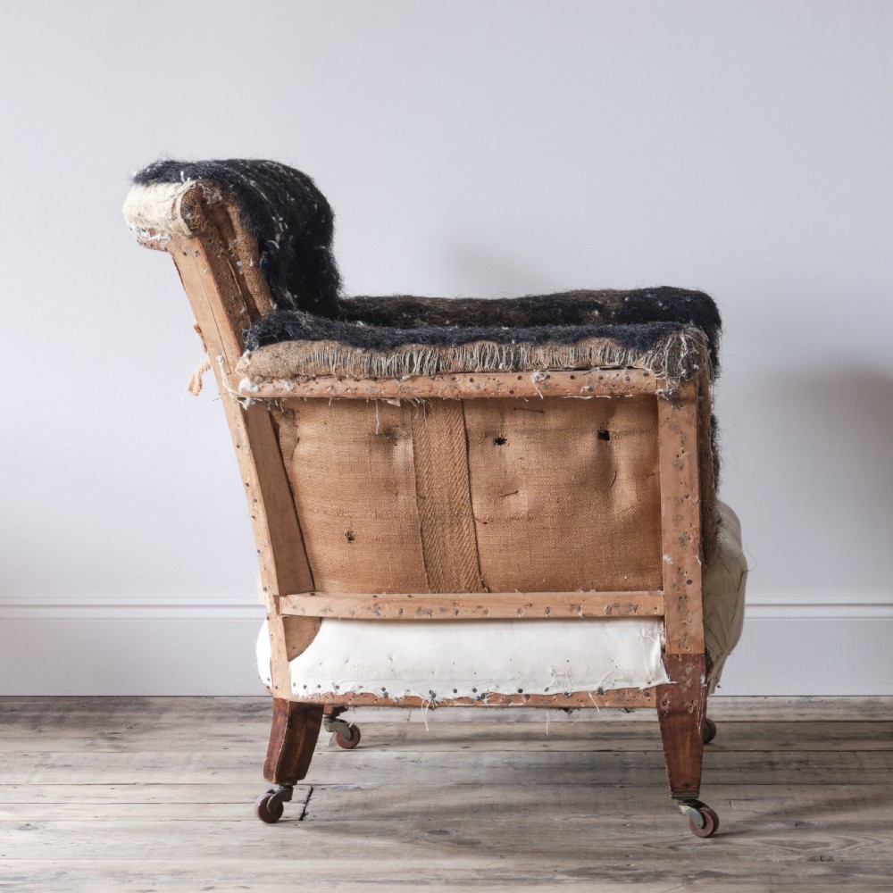 Early 20th century Howard style 'Woodstock' armchair View IV