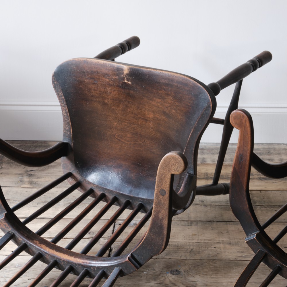 Pair of west country Windsor chairs. View VI