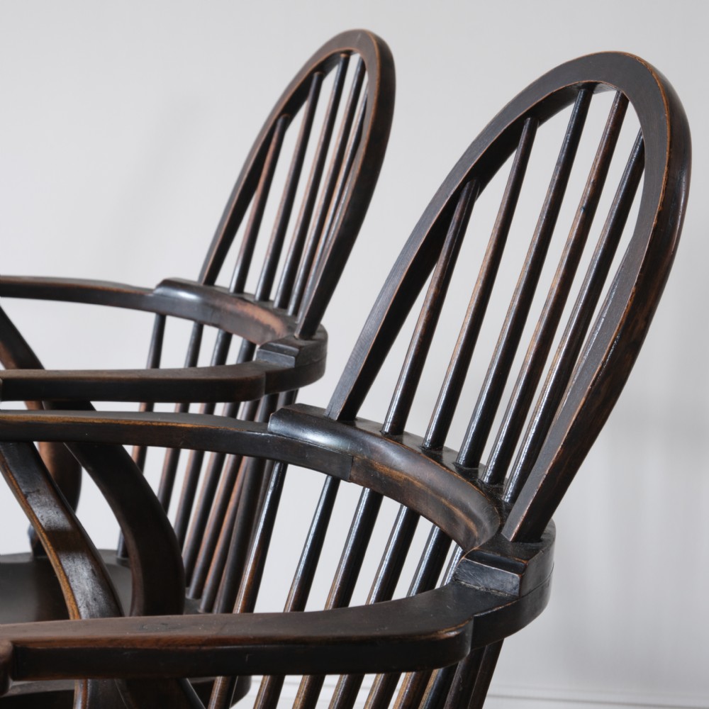 Pair of west country Windsor chairs. View IX