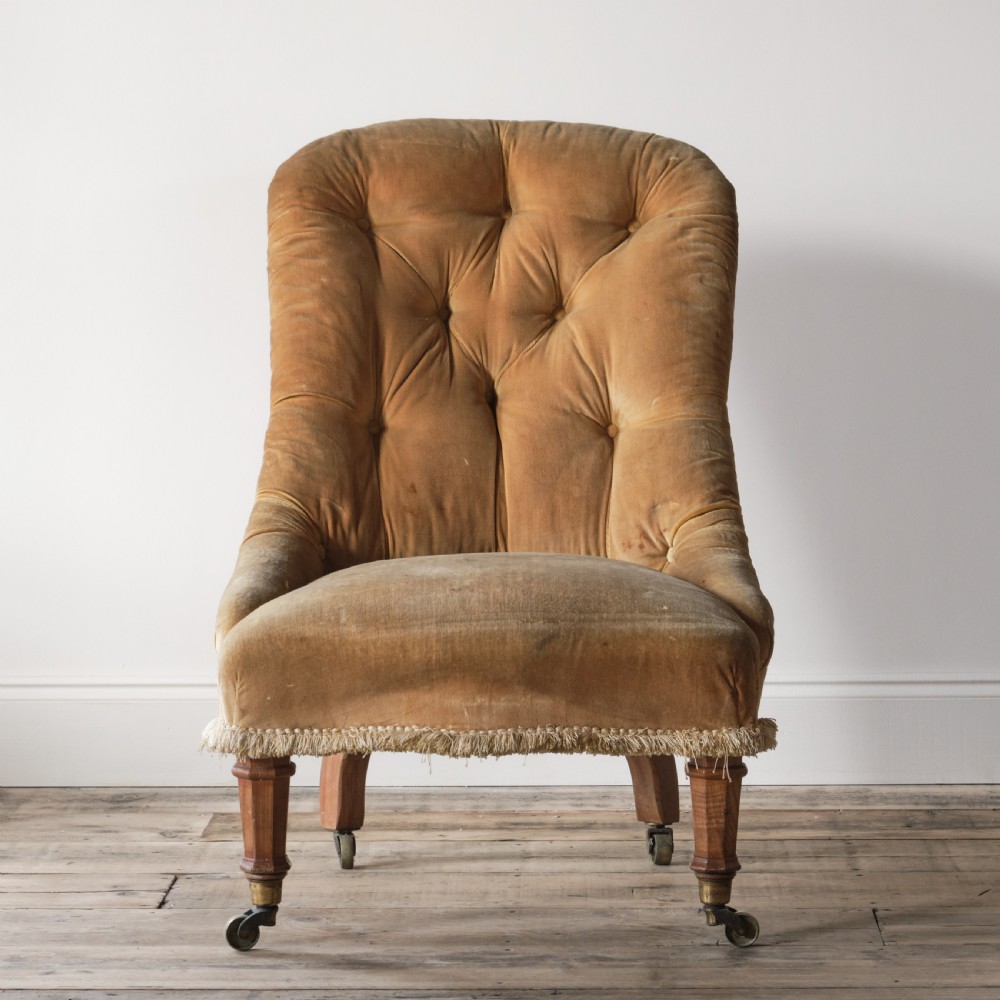 19th century slipper chair View III