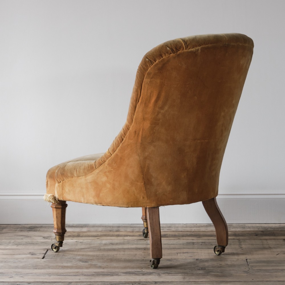 19th century slipper chair View V