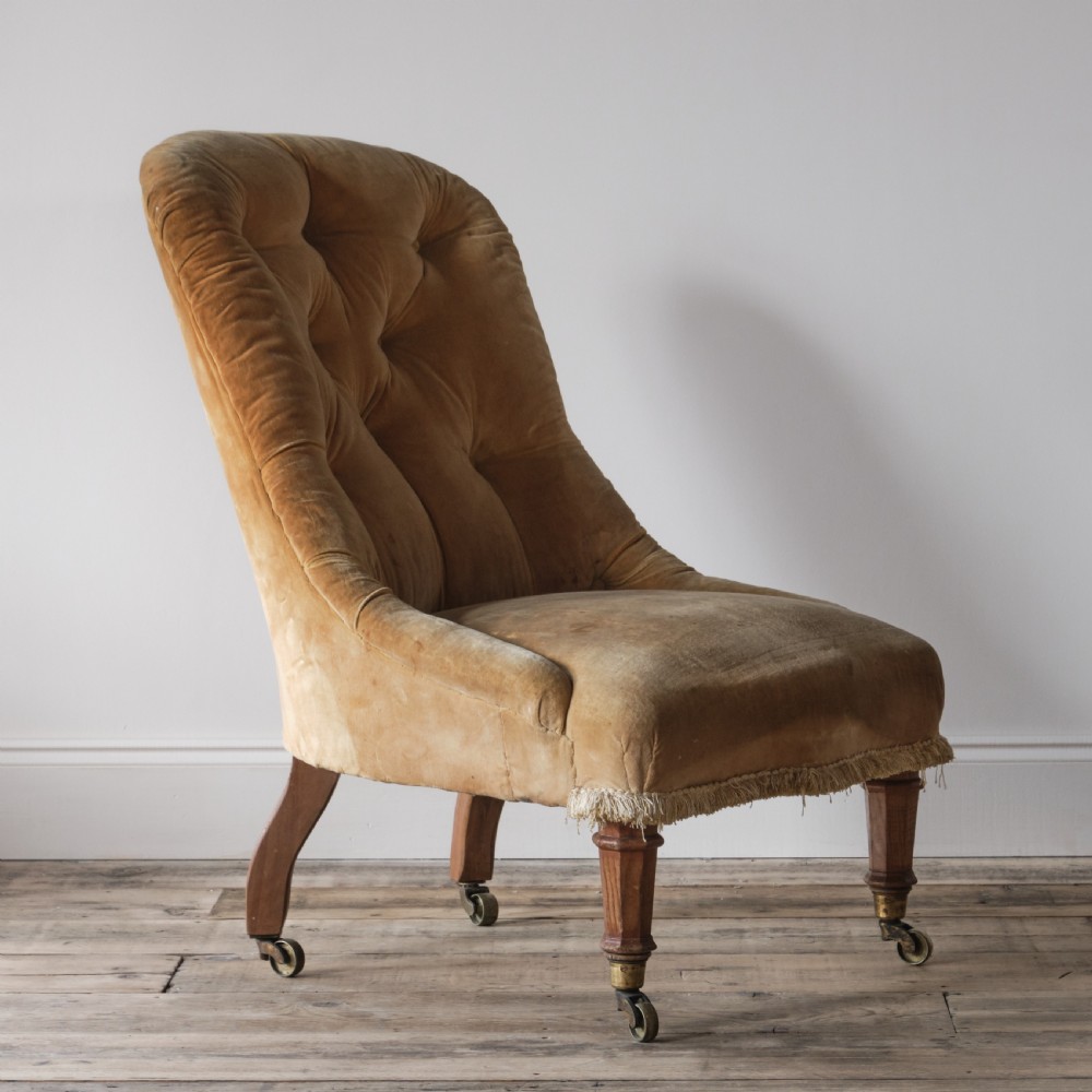 19th century slipper chair View VI