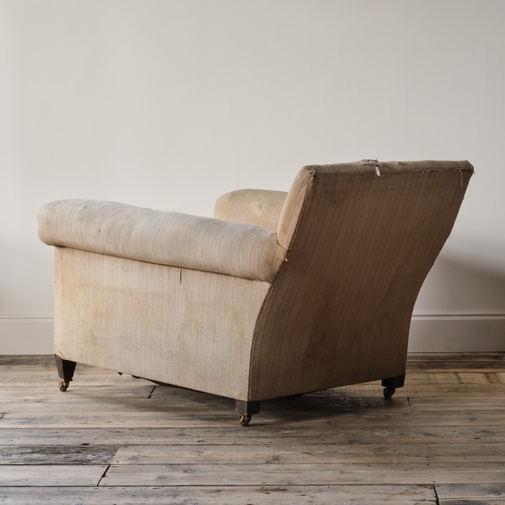 Early 20th century deep seated country house armchair View VI
