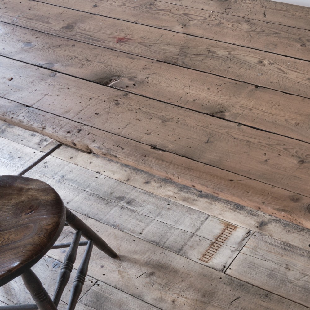 Large Antique trestle table View V