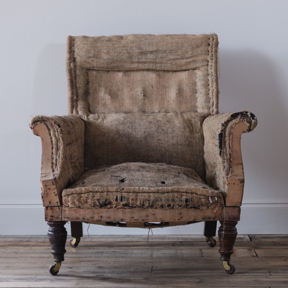 Late 19th century Campaign armchair View II