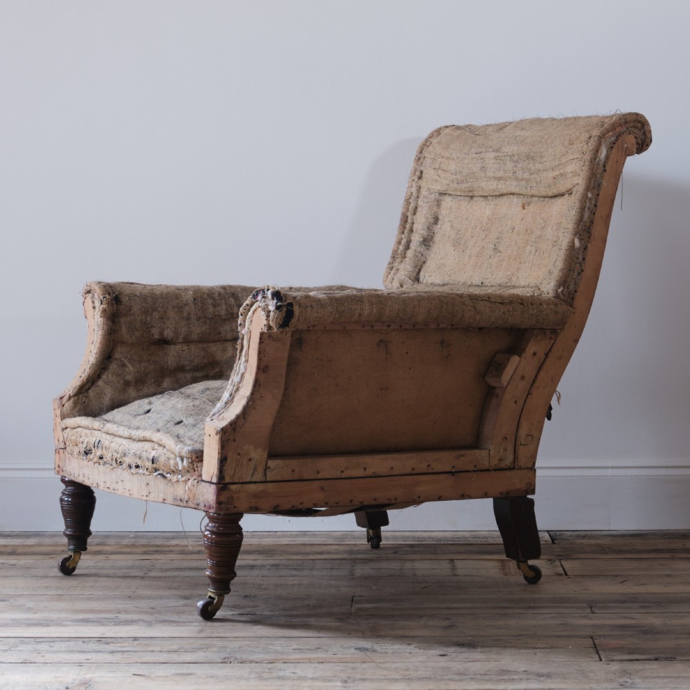 Late 19th century Campaign armchair View III