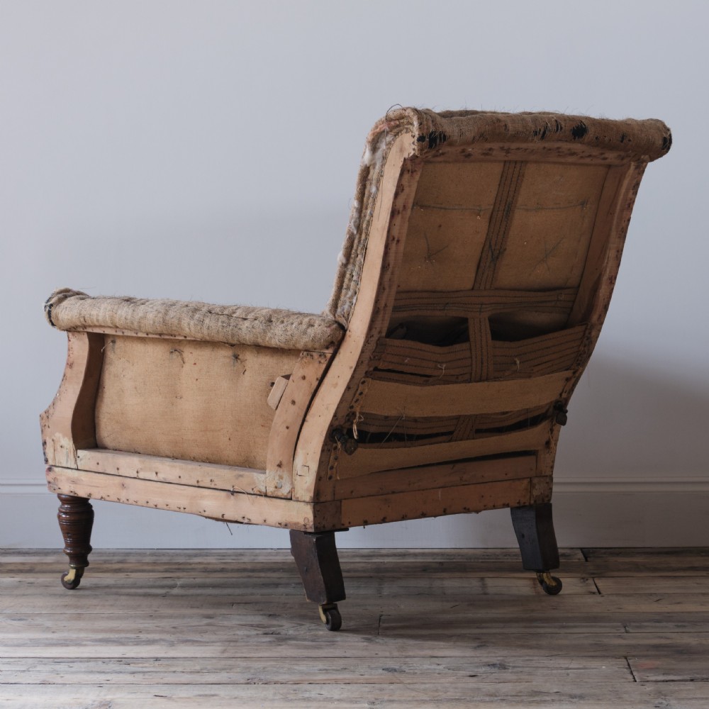 Late 19th century Campaign armchair View V