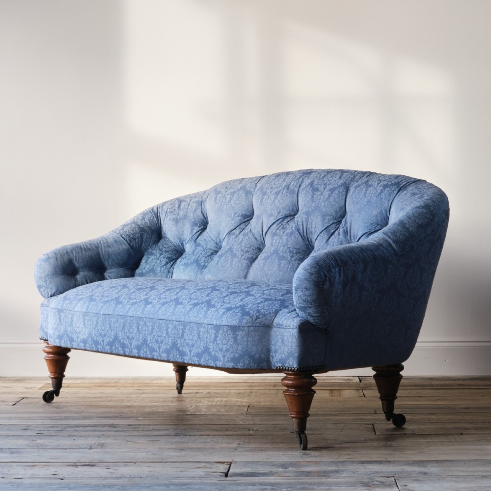 Mid 19th century iron back sofa