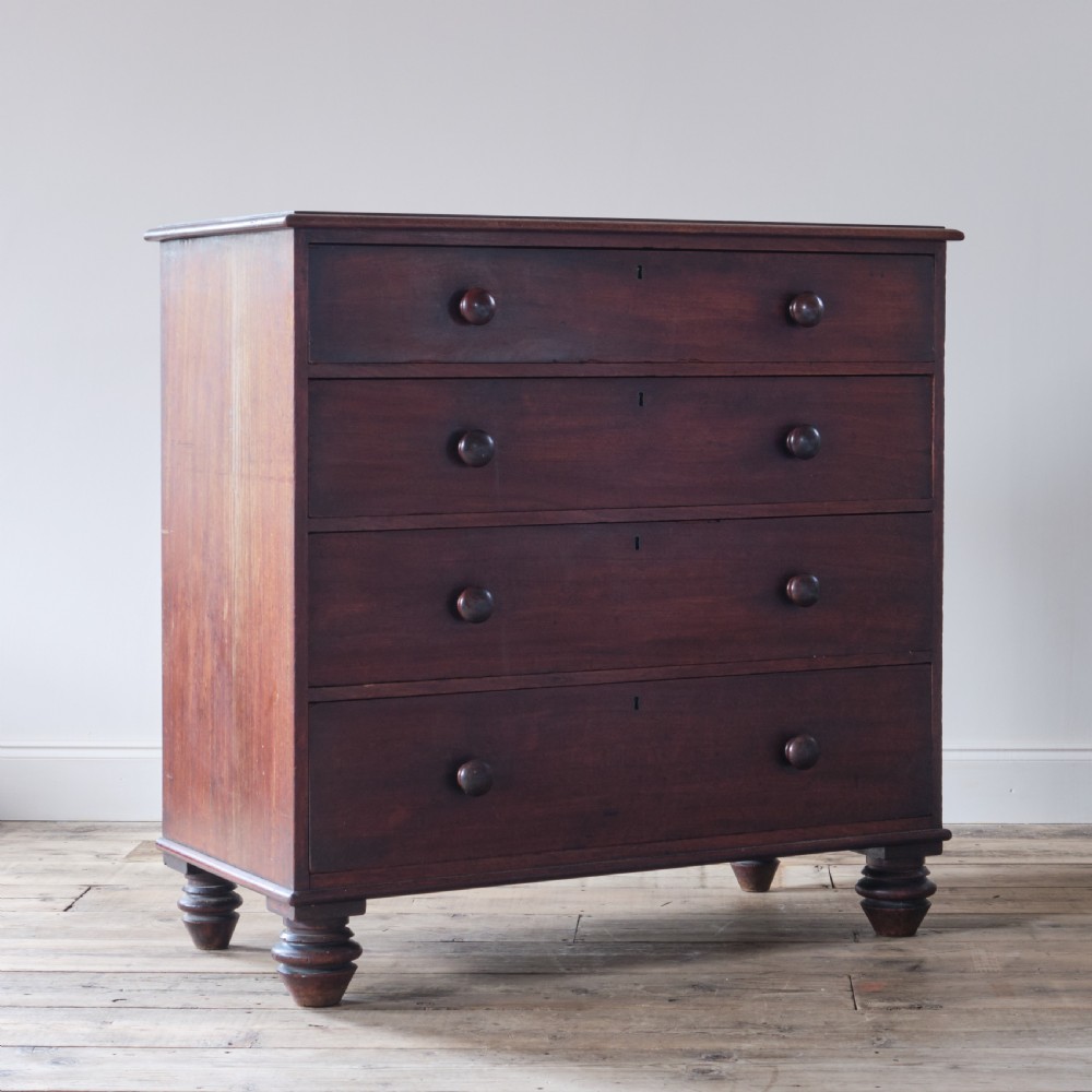 19th century mahogany chest of drawers View V