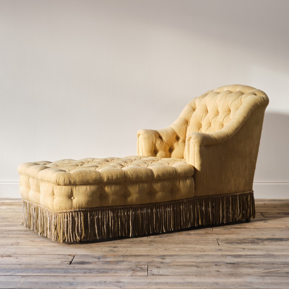 19th century daybed attributed to Maple & Co